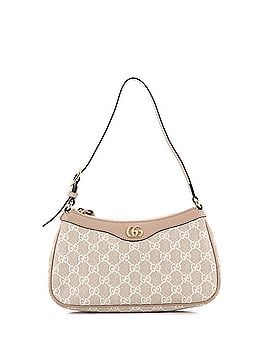 Gucci Ophidia Zip Pochette Shoulder Bag GG Coated Canvas Small (view 1)