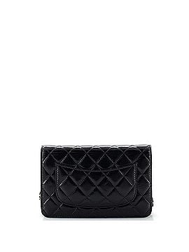Chanel Pearl Charm Wallet on Chain Quilted Glazed Calfskin (view 2)