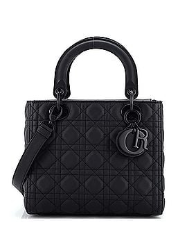 Christian Dior Ultra Matte Lady Dior Bag Cannage Quilt Calfskin Medium (view 1)