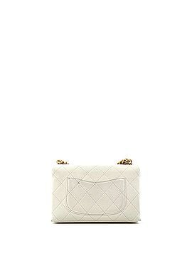 Chanel Bracelet On Chain Flap Bag Quilted Caviar Small (view 2)