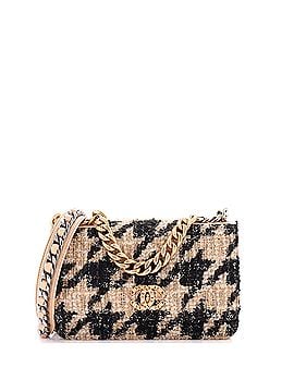 Chanel 19 Wallet on Chain with Coin Purse Quilted Tweed and Lambskin (view 1)