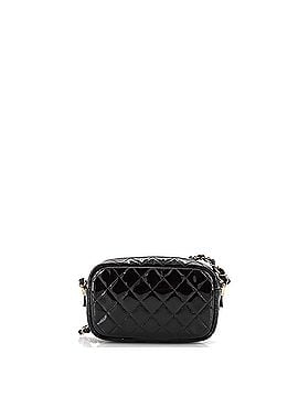 Chanel Camera Case Bag Quilted Patent Mini (view 2)