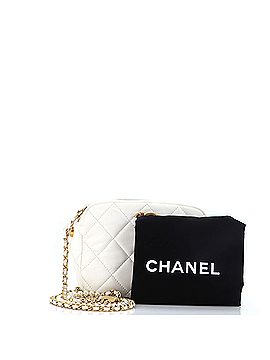 Chanel My Perfect Adjustable Chain Camera Bag Quilted Lambskin with Pearls Small (view 2)