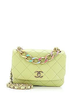 Chanel Color Match Flap Bag Quilted Lambskin Small (view 1)