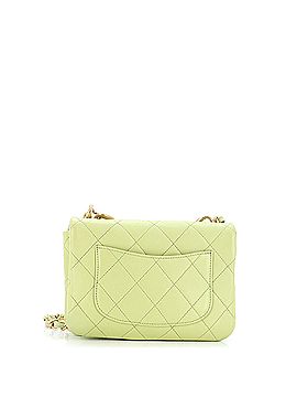 Chanel Color Match Flap Bag Quilted Lambskin Small (view 2)