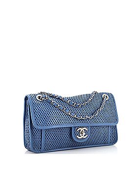 Chanel Up In The Air Flap Bag Perforated Leather Medium (view 2)