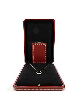 Cartier Amulette de Cartier Pendant Necklace 18K Rose Gold with Onyx and Diamonds Medium (view 2)