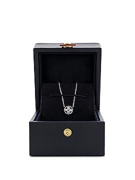 Louis Vuitton Sun Blossom Pendant Necklace 18K White Gold with Diamonds (view 2)