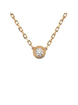 Cartier Cartier D'Amour Pendant Necklace 18K Rose Gold with Diamond Small (view 1)