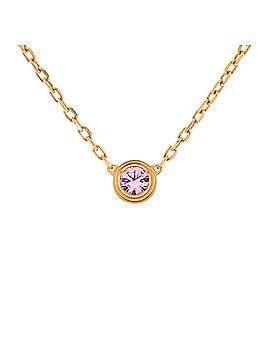 Cartier Cartier D'Amour 1 Pink Sapphire Necklace 18K Rose Gold (view 1)