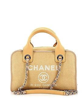 Chanel Deauville Bowling Bag Canvas Small (view 1)