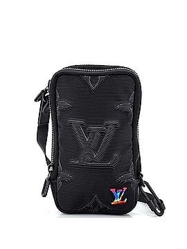 Louis Vuitton Double Phone Pouch Crossbody Bag Limited Edition 2054 Monogram Textile (view 1)