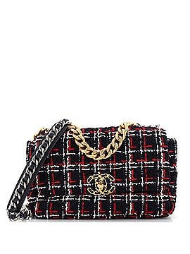 Chanel 19 Flap Bag Quilted Tweed Medium (view 1)