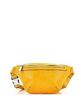 Gucci Belt Bag GG Embossed Perforated Leather Small (view 1)