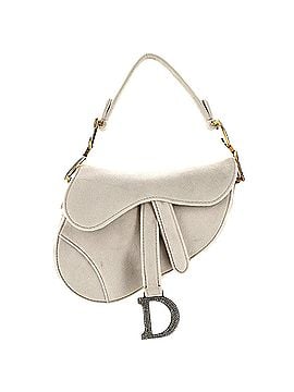 Christian Dior Saddle Handbag Velvet with Crystals Mini (view 1)
