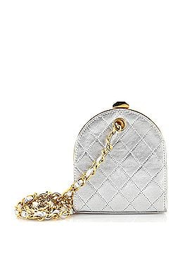 Chanel Vintage Frame Clutch Bag Quilted Leather Mini (view 1)