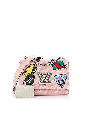Louis Vuitton Twist Handbag Limited Edition Patches Epi Leather MM (view 2)