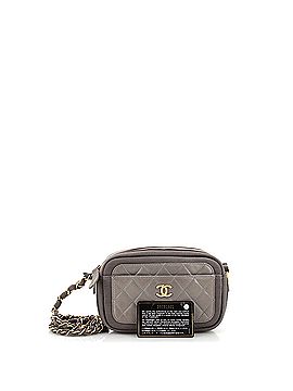 Chanel Paris-Hamburg Camera Case Quilted Lambskin with Jersey Mini (view 2)