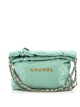 Chanel 22 Chain Hobo Quilted Calfskin Small (view 1)