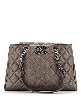 Chanel City Rock Shopping Tote Quilted Goatskin Large (view 1)