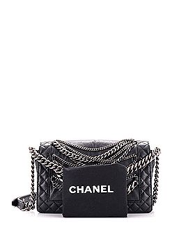 Chanel Boy Flap Bag Enchained Lambskin New Medium (view 2)