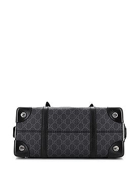 Gucci Buckle Travel Tote GG Coated Canvas with Leather Large (view 2)