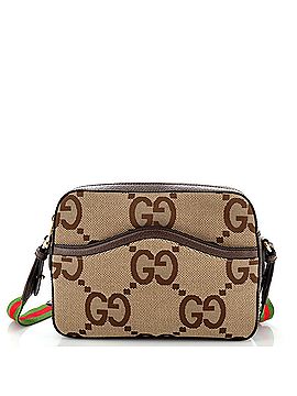 Gucci Messenger Bag Jumbo GG Canvas (view 1)