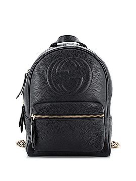 Gucci Soho Chain Backpack Leather (view 1)
