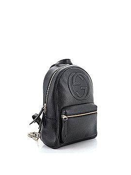 Gucci Soho Chain Backpack Leather (view 2)