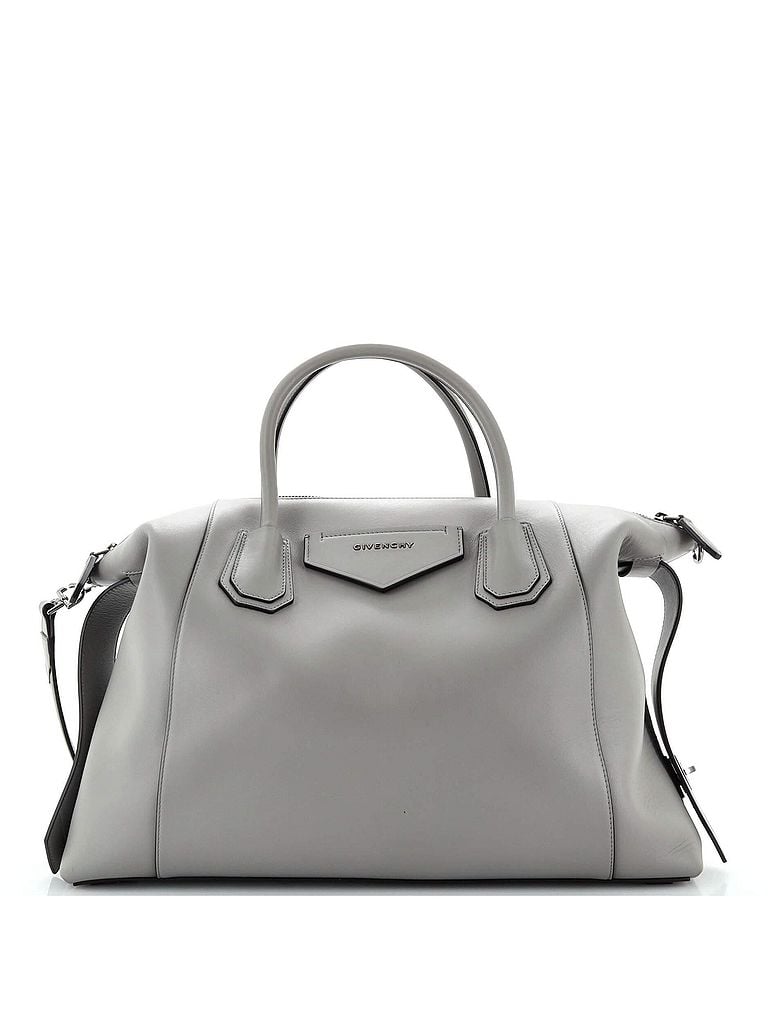 Givenchy 100% Leather Gray Antigona Soft Bag Leather Medium One Size - photo 1