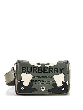 Burberry Hackberry Shoulder Bag Printed Coated Canvas Small (view 1)