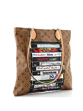 Louis Vuitton Carry It Tote Limited Edition Video Tape Reverse Monogram Canvas (view 2)