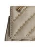 Chloé 100% Leather Gray Drew Bijou Studded Leather Crossbody Bag One Size - photo 4