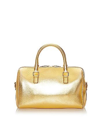 Gold cheap duffle bag