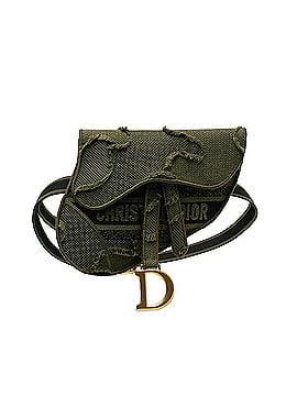 Dior Camouflage Saddle Belt Bag (view 1)