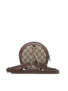 Gucci Mini GG Supreme Round Ophidia Backpack (view 2)