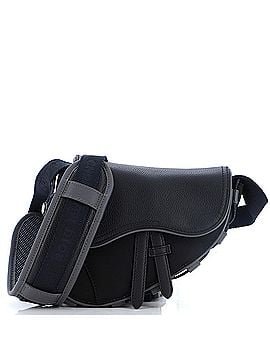 Christian Dior x Sacai Saddle Crossbody Bag Technical Fabric and Leather Mini (view 1)