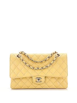 Chanel Classic Double Flap Bag Quilted Iridescent Caviar Medium (view 1)