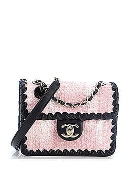 Chanel My Own Frame Flap Bag Quilted Tweed with Braided Calfskin Mini (view 1)