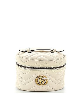 Gucci GG Marmont Vanity Backpack Matelasse Leather Mini (view 1)