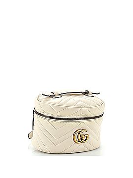Gucci GG Marmont Vanity Backpack Matelasse Leather Mini (view 2)