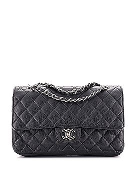Chanel Vintage Classic Double Flap Bag Quilted Caviar Medium (view 1)