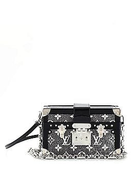 Louis Vuitton Petite Malle Handbag Monogram Jacquard Denim (view 1)