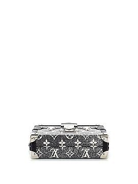 Louis Vuitton Petite Malle Handbag Monogram Jacquard Denim (view 2)
