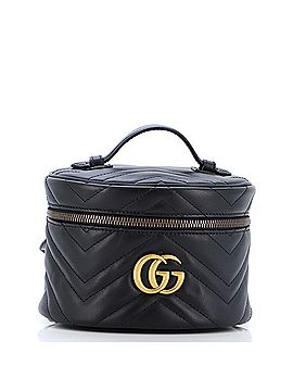 Gucci GG Marmont Vanity Backpack Matelasse Leather Mini (view 1)