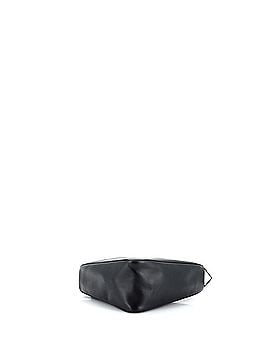 Prada Triangle Logo Zip Crossbody Bag Soft Leather Small (view 2)