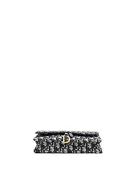 Christian Dior Saddle Chain Clutch Oblique Canvas (view 2)