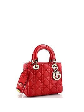 Christian Dior My Lady Dior Bag Cannage Quilt Lambskin (view 2)