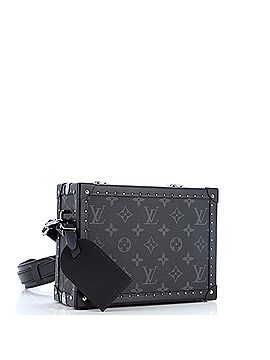 Louis Vuitton Clutch Box Bag Monogram Eclipse and Leather (view 2)