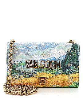 Louis Vuitton Chain Wallet Limited Edition Jeff Koons Van Gogh Print Canvas (view 1)